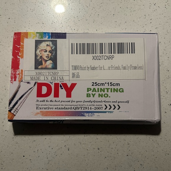 2x NWT paint by numbers for adults / Skeleton & Marilyn - Picture 8 of 12